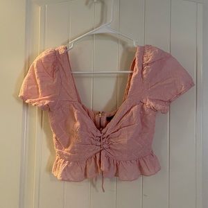 Forever 21 Pink Crop Top